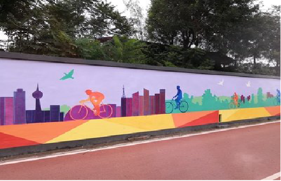  兴文墙体彩绘-围墙