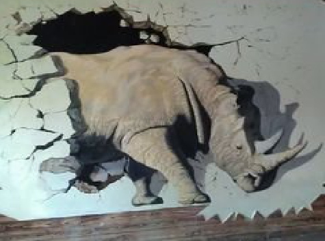  兴文在墙绘中，如何绘制3D效果？