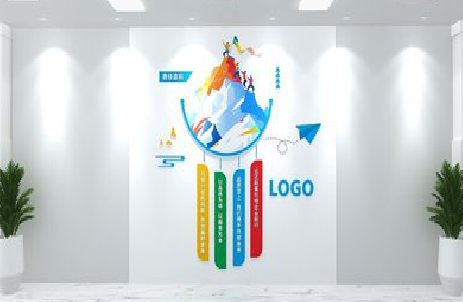  兴文公司企业形象墙的工艺材料有哪些？